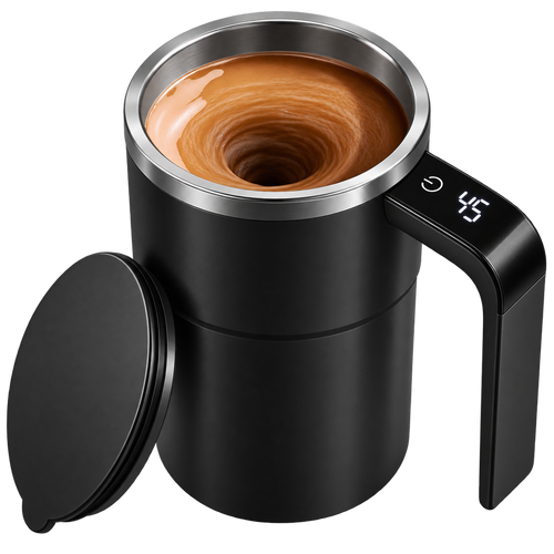 Brewwa Pro™ — Advanced Stirring Mug