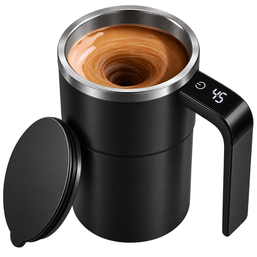 Brewwa Pro™ — Advanced Stirring Mug