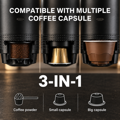 Brewwa™ 3-in-1 Portable Espresso